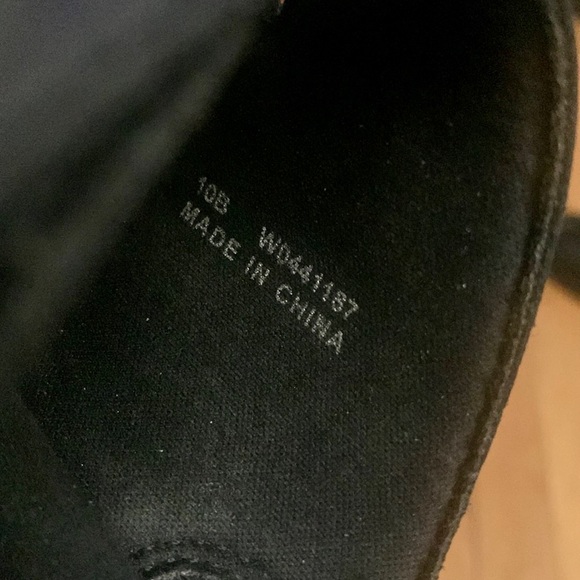 Walking Cradles Natty Black Leather Wedge Slide Sandals - Size 10M - Picture 4 of 8